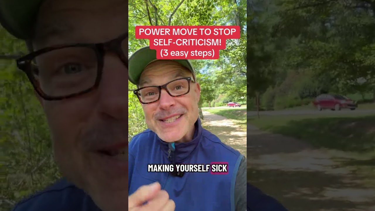 POWER MOVE TO STOP SELF-CRITICISM! (3 easy steps) 