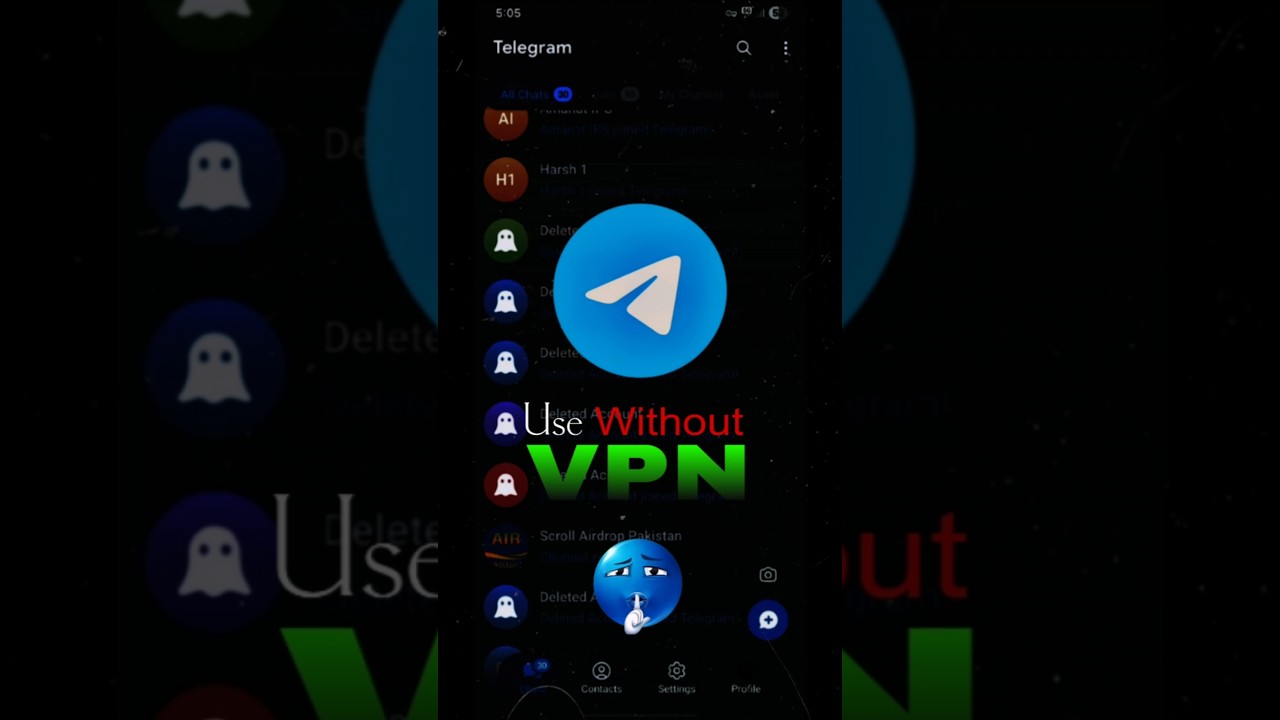 How to use Telegram after BAN | Telegram | #trending #telegram #telegramban #vpn #ban #india