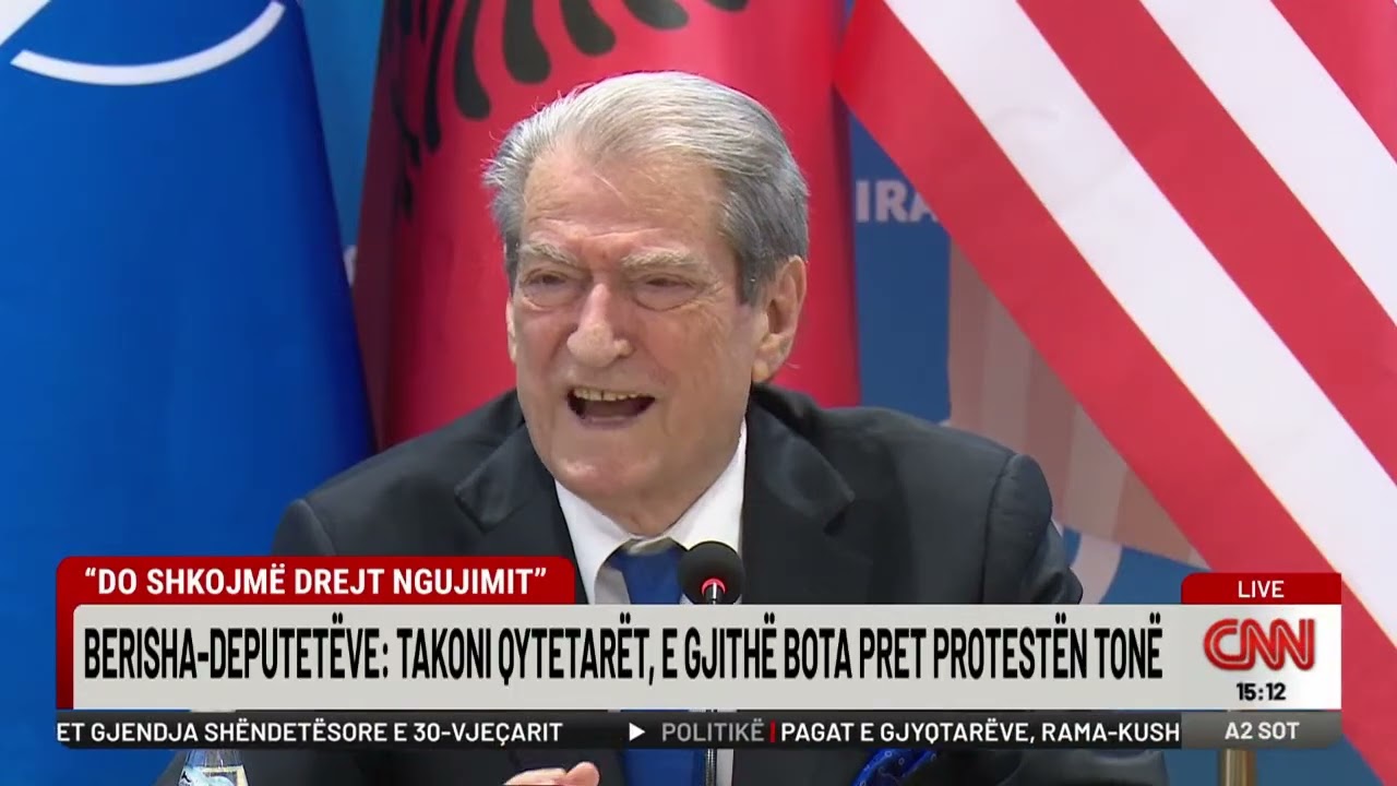 🔴LIVE: Berisha: Do të ngrejmë çadrat... Pacolli dhe Jahjaga për 