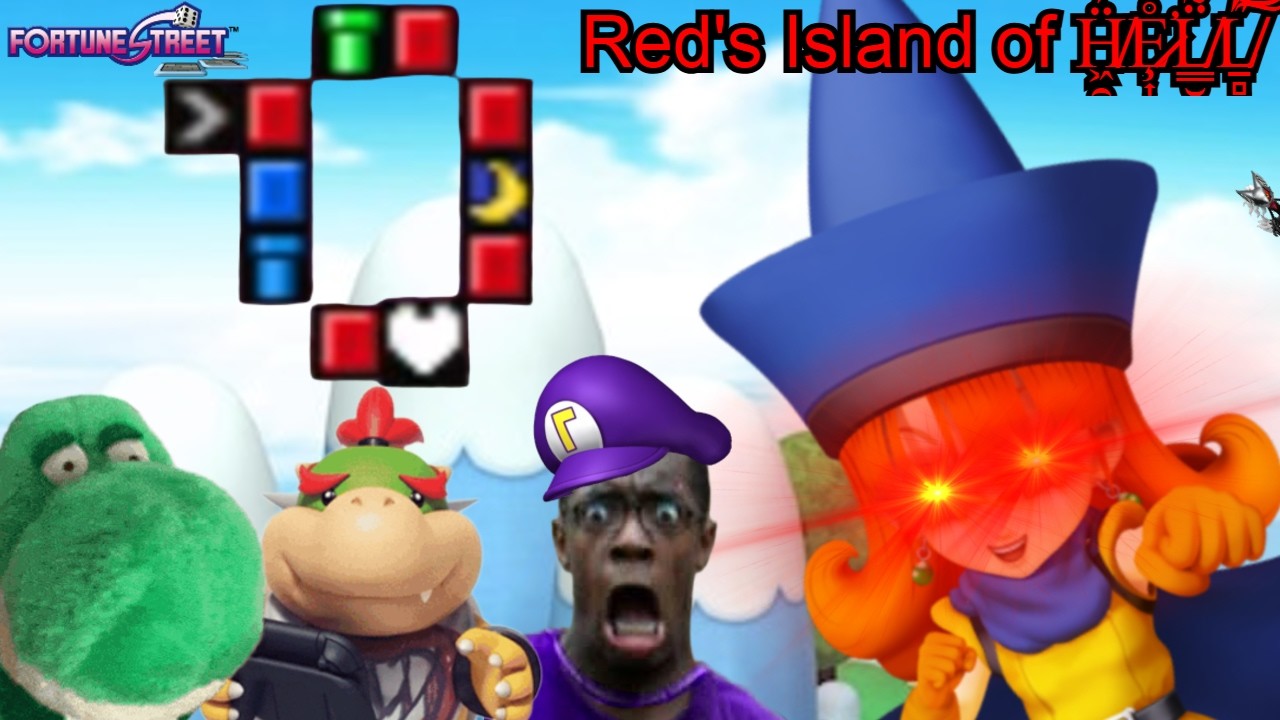 DO NOT GO TO RED'S ISLAND! (Fortune Street: BIRTHDAY EDITION FULL VOD)