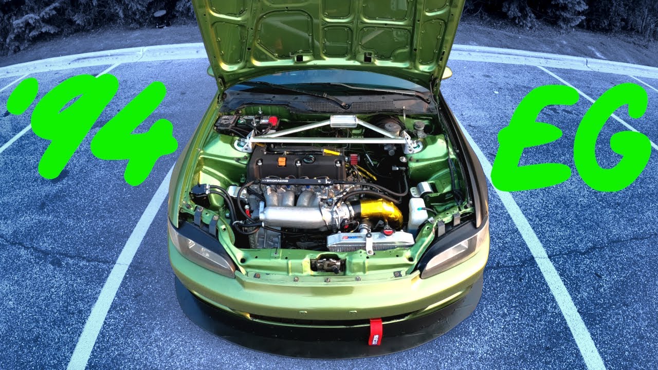 Jason's '94 K24 Civic EG Hatch - (TCR) Track Car Review #001