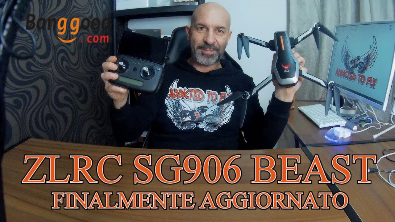UN DRONE COMPLETAMENTE AGGIORNATO ZLRC SG906 BEAST 4K ITA (parte 1)
