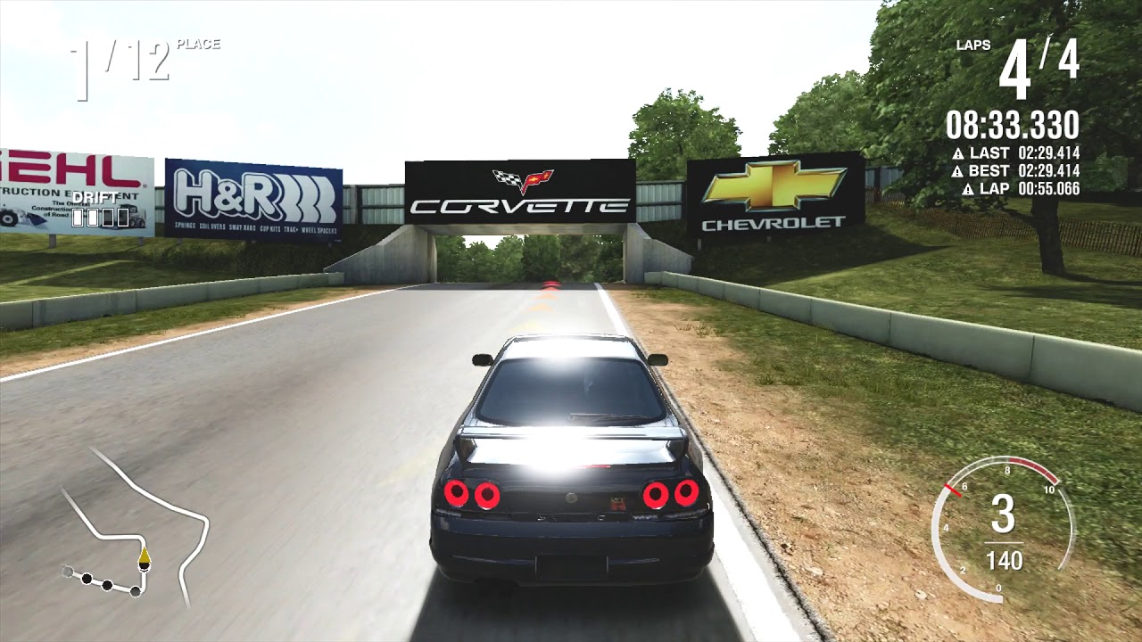 Forza Motorsport 4 - Nissan Skyline GR-R R33 Gameplay