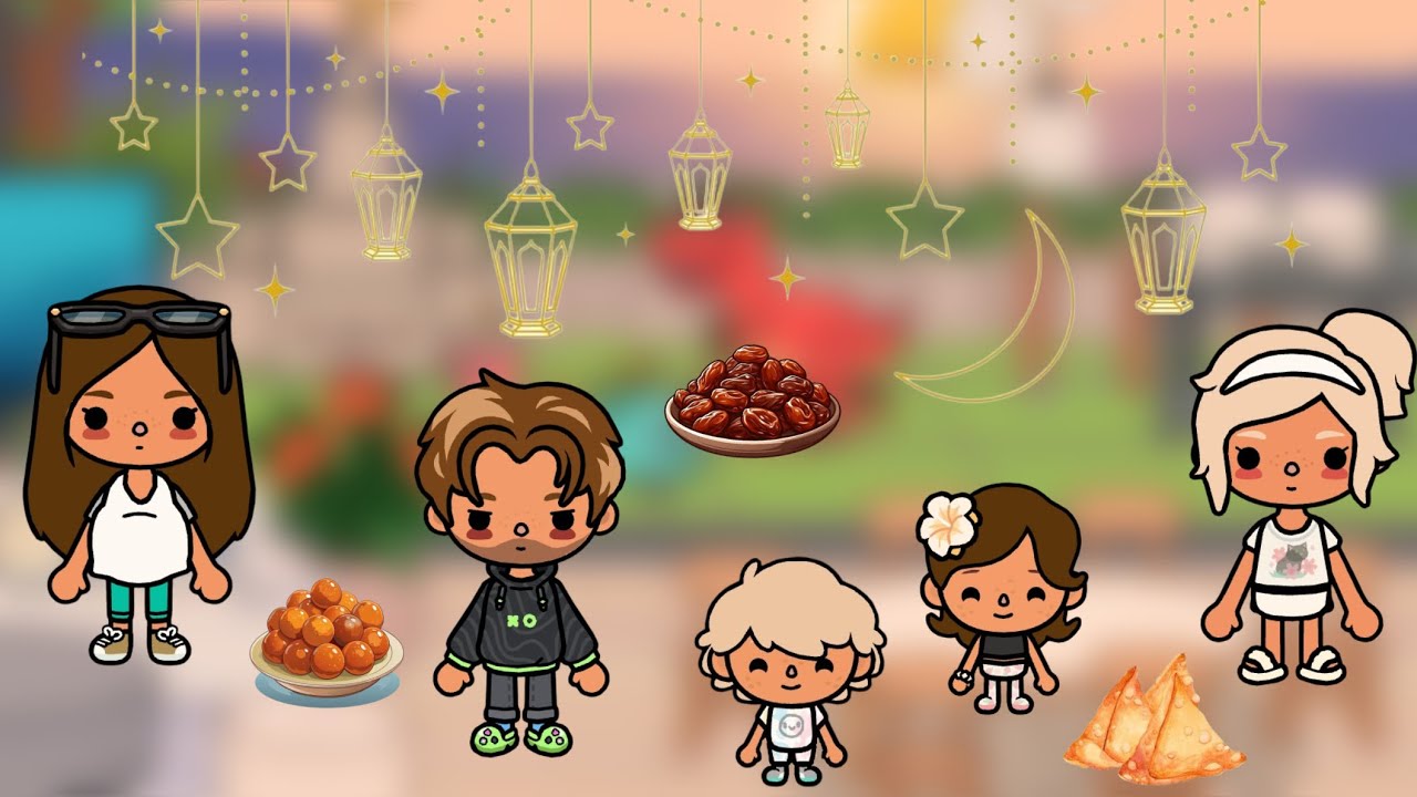 روتينا في رمضان…😋😋
