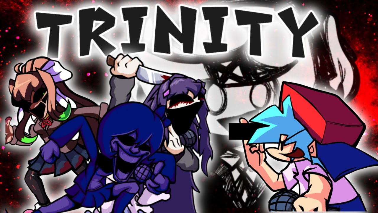 Club Unity | Trinity But it's Majin Sayori Monika.exe And Lady Y | FNF COVER