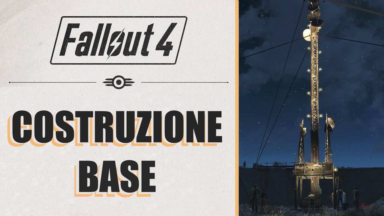 FORTE DEI MINUTEMAN e COME RICOSTRUIRE LE MURA DEL CASTELLO!! - Fallout 4 Costruzione Insediamento