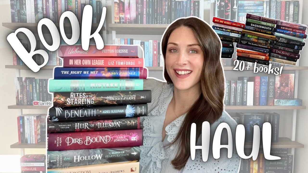 Я вернулась с огромной покупкой книг! 📚🛍️