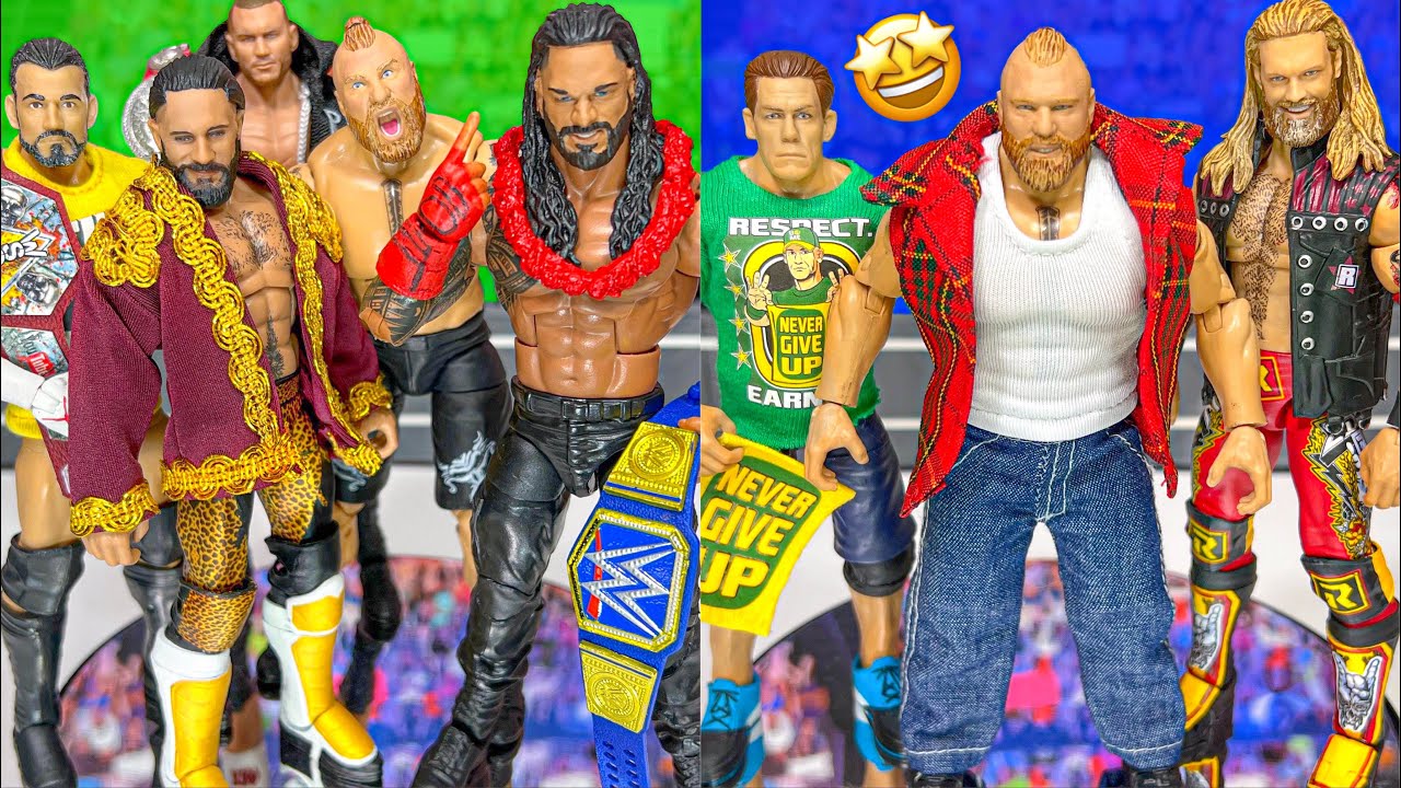 Best Brock Lesnar Action Figure Ever!? New Custom WWE Figures & Clothing!