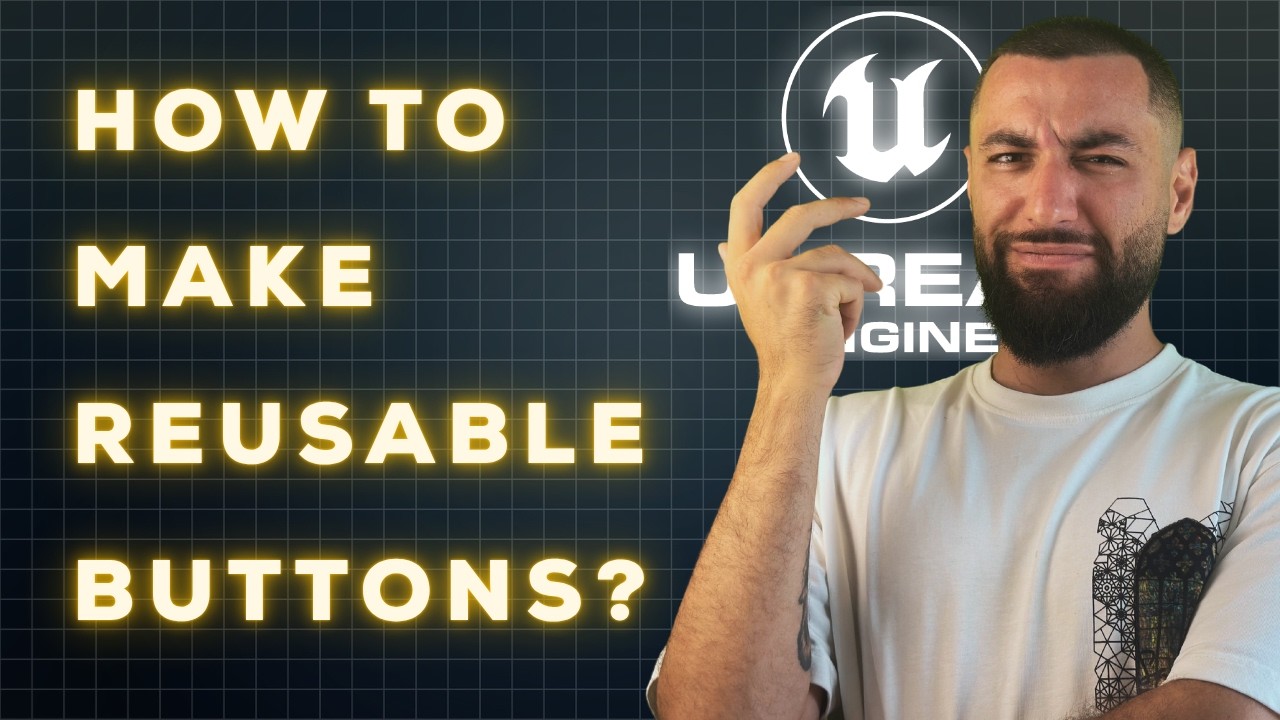 Многоразовые кнопки в Unreal Engine | Умный способ проектирования пользовательского интерфейса