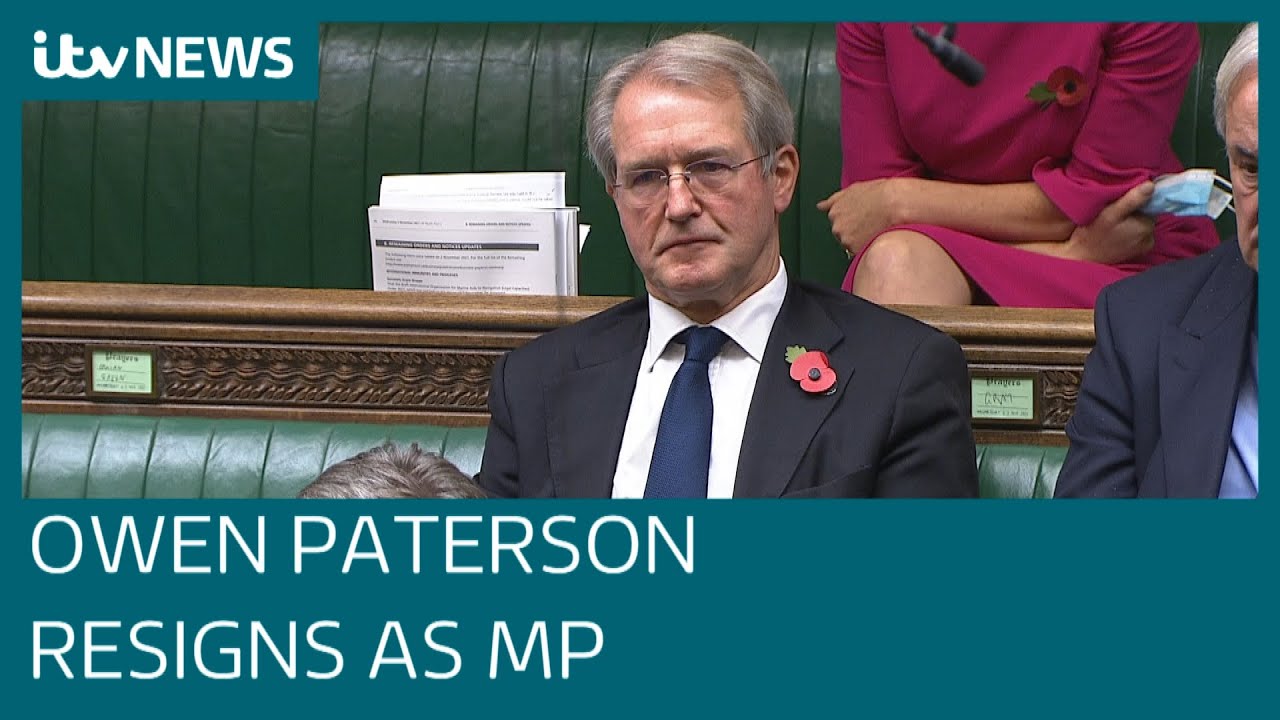 Owen Paterson resigns as MP as government U-turns on plans to overhaul standards watchdog | ITV News