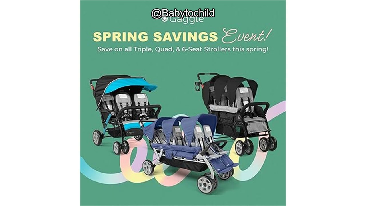 Is the Gaggle Compass Quad 4-Seat Stroller the Best Choice for Daycare? Review.