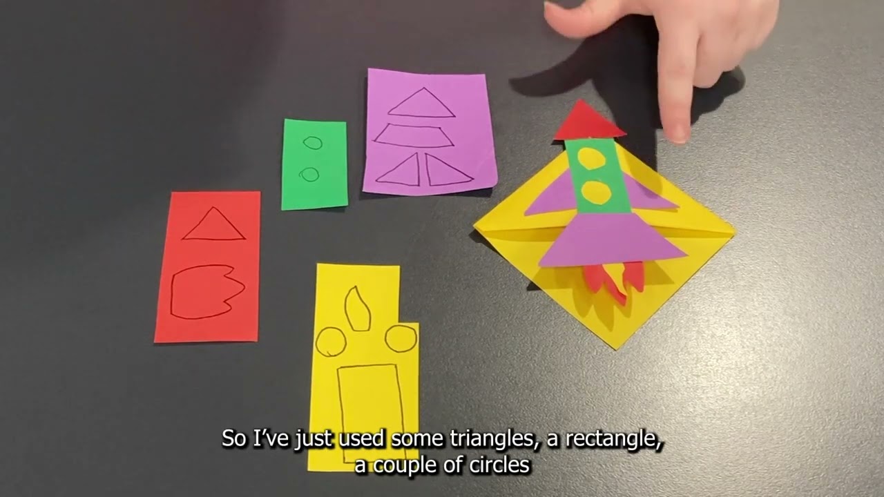 Maker Monday - Rocket Bookmarks