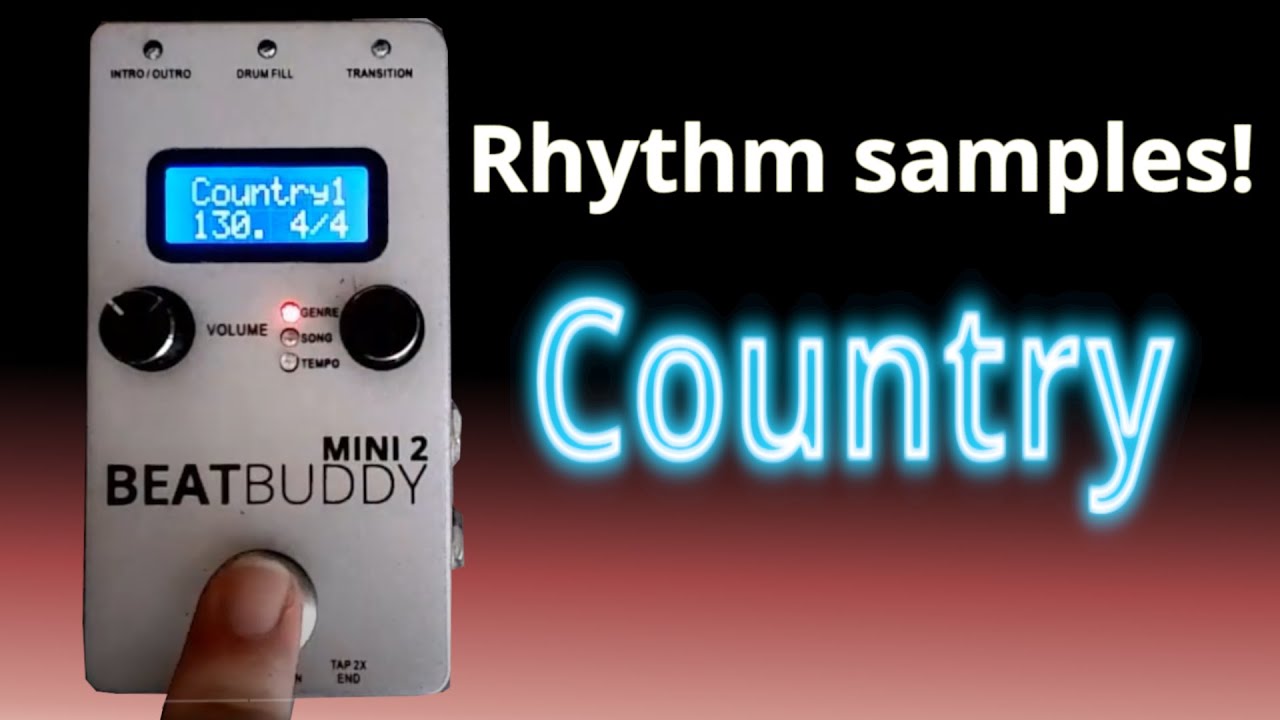 BeatBuddy Mini 2 - Country rhythms