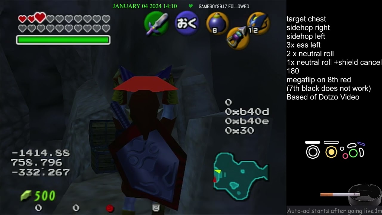 Megaflip to Desert Colossus Heart Piece From Mirror Shield with Chu as Adult