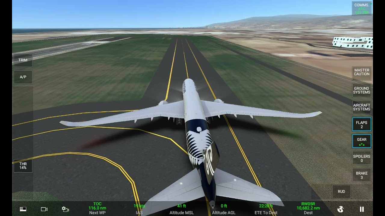 Almeria (LEAM) to Auckland (NZAA) 