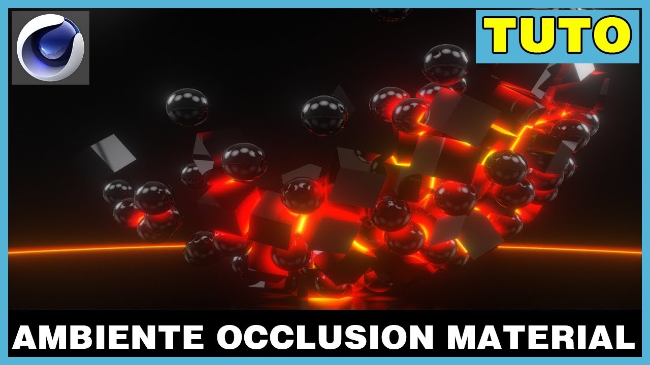 Ambiente Occlusion Cinema4D material Part #1