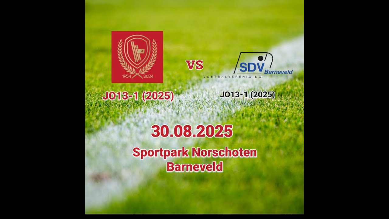 vv Bennekom JO13-1 vs SDV JO13-1 (30.08.2025)