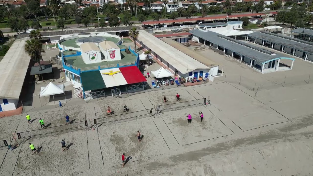 Un tratto di spiaggia del Poetto di Cagliari ripresa dal Drone 14-03-2026