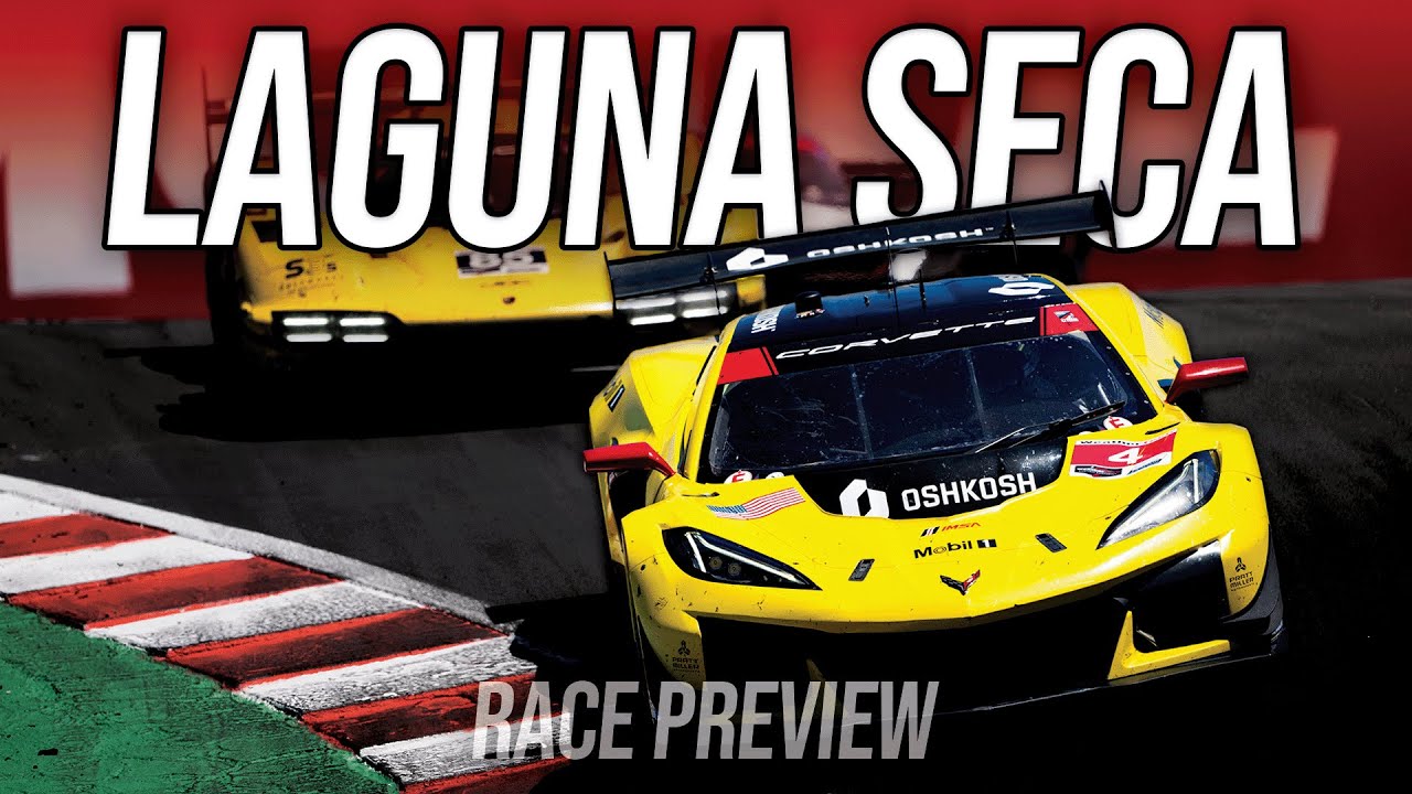 2025 IMSA Laguna Seca Race Preview!