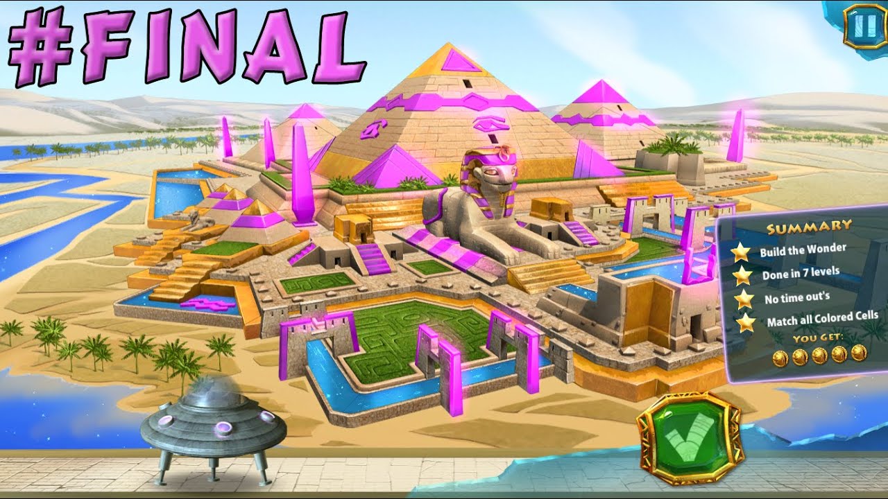 7 Wonders Ancient Alien Makeover ! Episode #FINAL (11) : Pyramid Of Giza