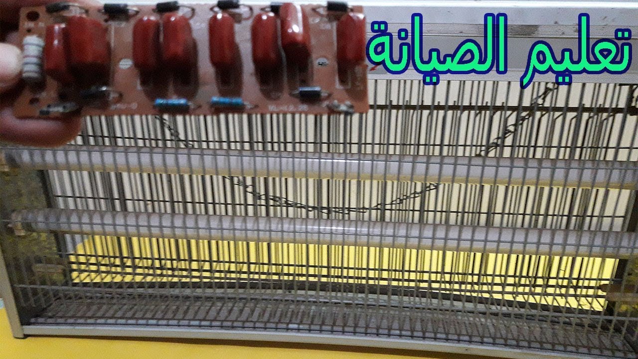 طريقة تصليح صاعق الحشرات والناموس