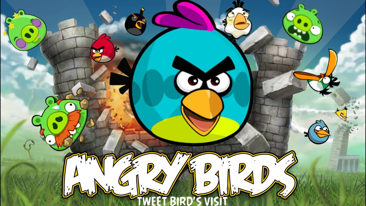 Angry Bids Tweet Bird's Visit - By Elish