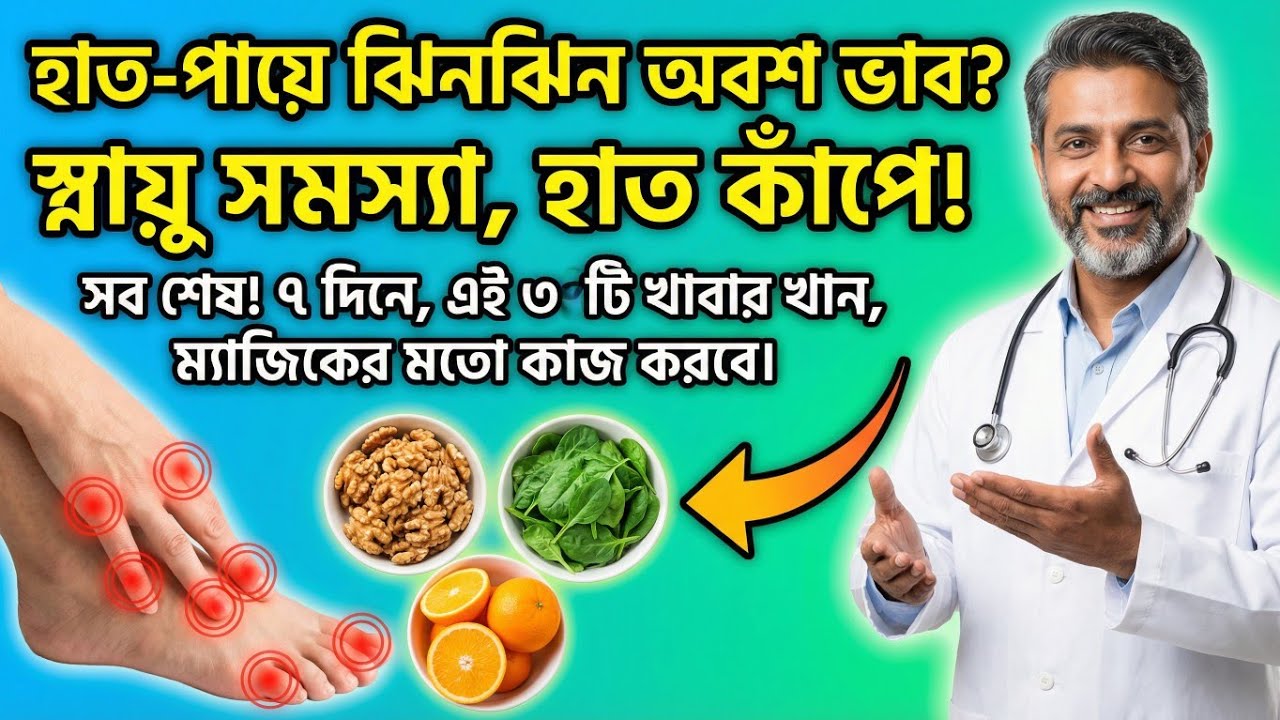 নার্ভ দুর্বল? হাত কাঁপে? ৭ দিনে বদল দেখুন এই ঘরোয়া উপায়ে