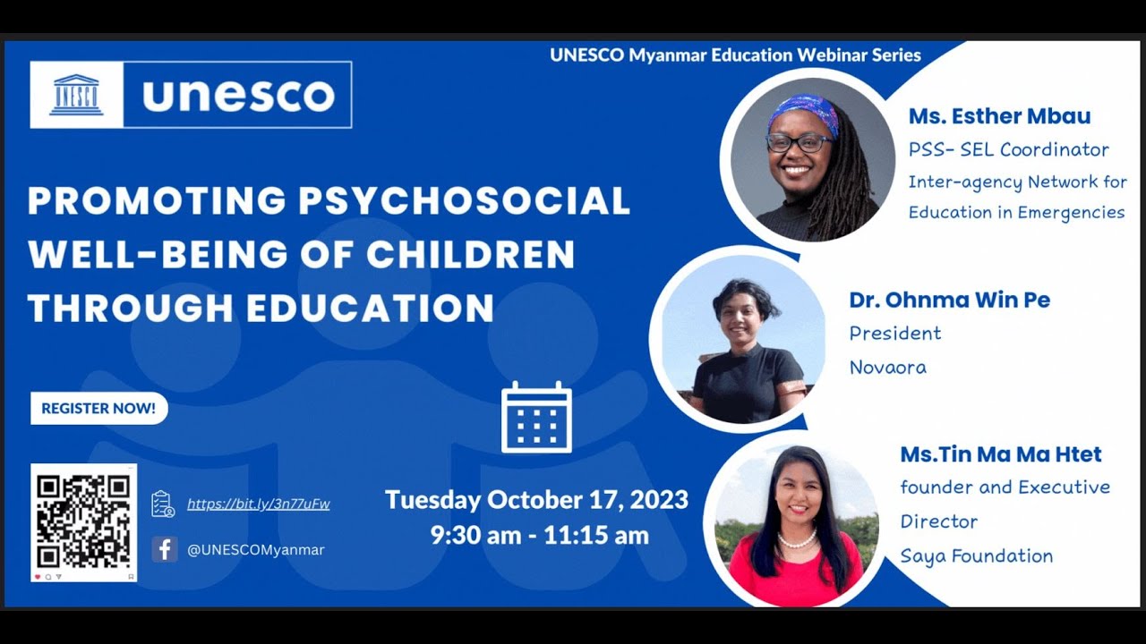 Promoting Psychosocial Wellbeing of Children through Education (Myanmar Version)