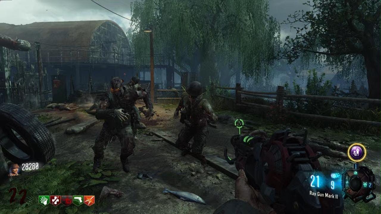 Black Ops III Zombies Shi no Numa Gameplay (No Commentary)