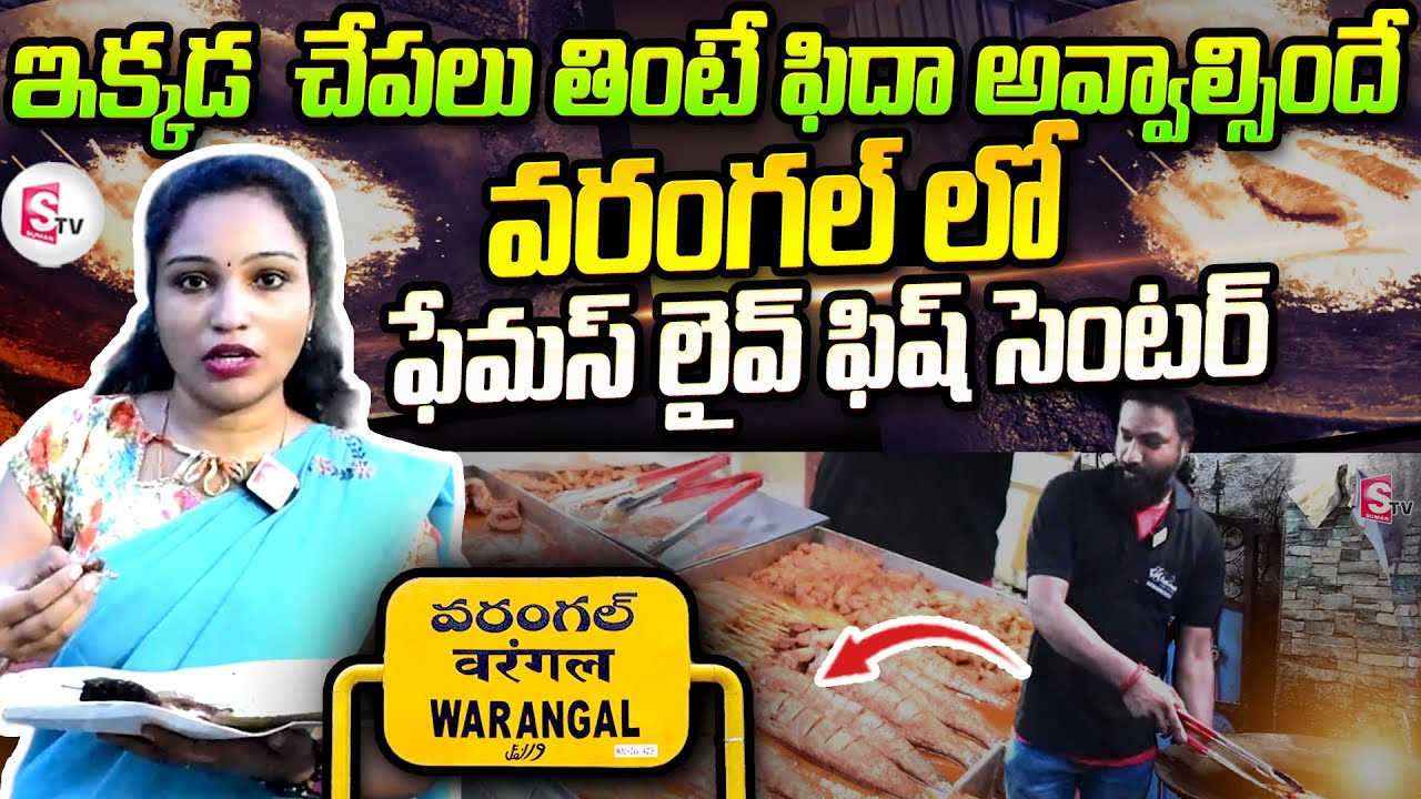వరంగల్ లో ఫేమస్ లైవ్ ఫిష్ సెంటర్ |  ఇక్కడ  చేపలు తింటే ఫిదా అవ్వాల్సిందే , | WARANGAL FISH SHOP |