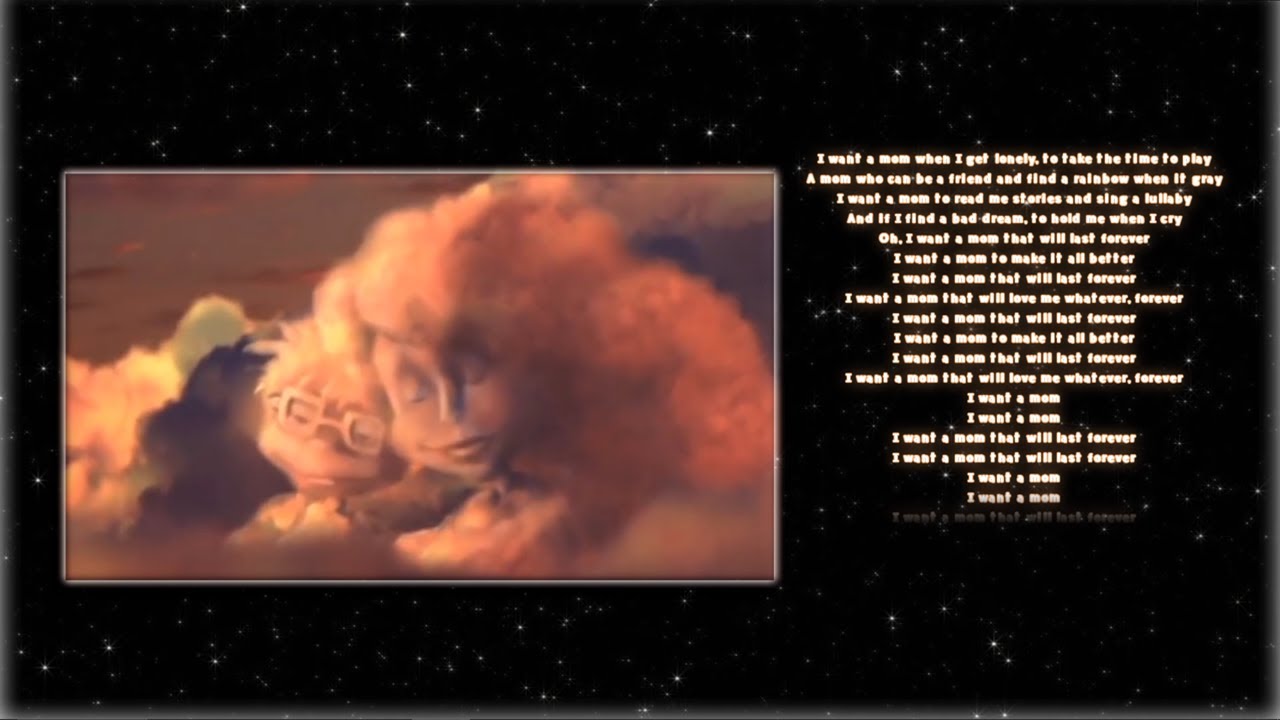 Cyndi Lauper - I Want a Mom That Will Last Forever - Rugrats in Paris (Lyric Video)