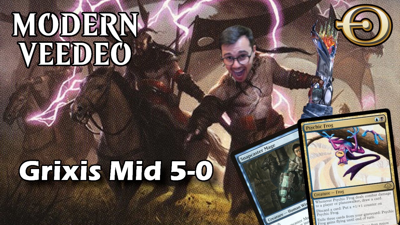 5-0 🏆 with Grixis Midrange! Snapcaster still brokennnnn!!! | Modern | MTGO