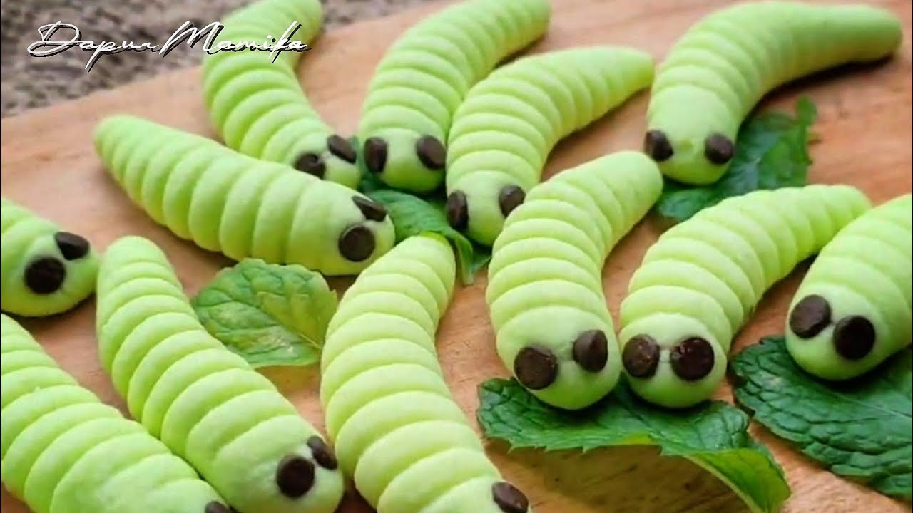KUE KERING ULAT HIJAU CUKUP 3 BAHAN ‼️ RENYAH ENAK LUCU & GAMPANG CARA BIKINNYA ‼️