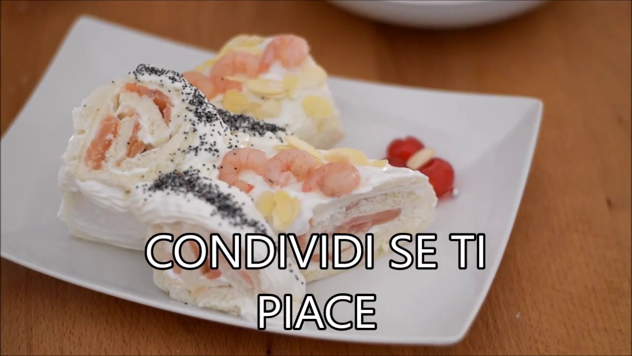 TRONCHETTO SALATO DI NATALE AL SALMONE