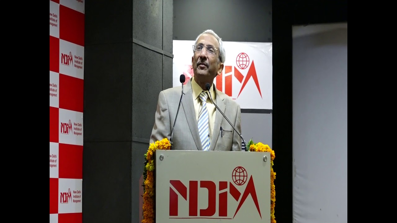 27th Founder's Day 2019: Special Address by Hon&rsquo;ble Justice Adarsh Kumar Goel, Chairperson NGT @NDIM