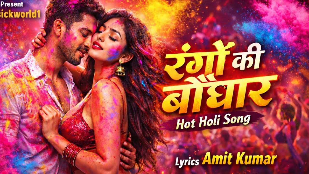 Rango Ki Bauchhar 🌈 90s Hot Holi Songs | Superhit Romantic Holi Songs | Musickworld1 Lyrics Amit