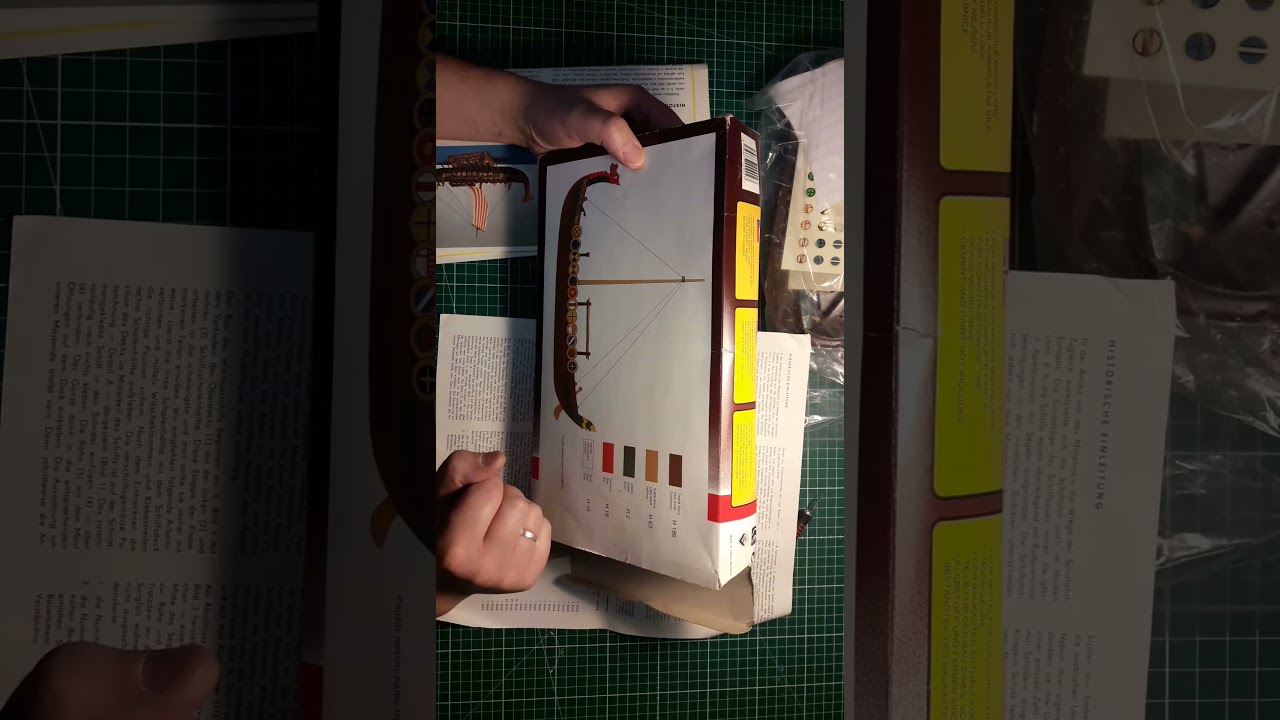 Unboxing - Smer Drachenboot 1:60 Plastikmodell