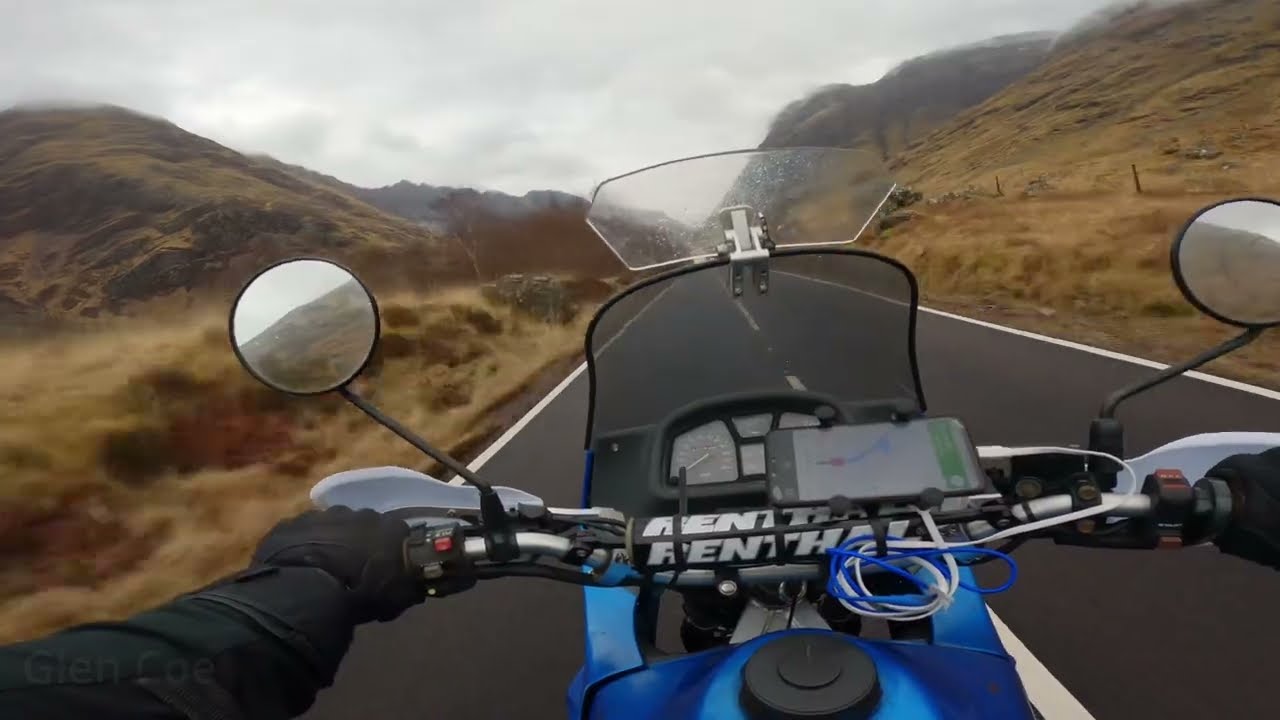 Scotland Motorcycle Ride April 2023 Transalp 600 (Cairngorms, Loch Ness, Glen Coe)