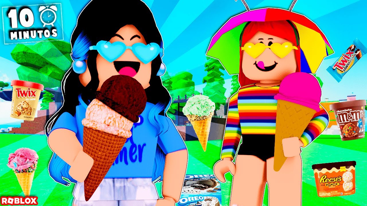 QUEM ENCONTRAR MAIS SORVETES EM 10 MINUTOS VENCE!