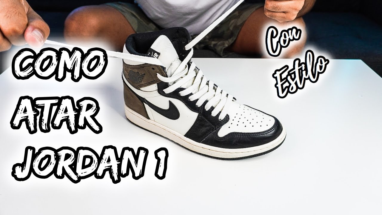 ⚠️COMO ATAR JORDAN 1 HIGH / 2025 / (La GUIA DEFINITIVA) How to LACE JORDAN 1 HIGH✅ 3 ESTILOS