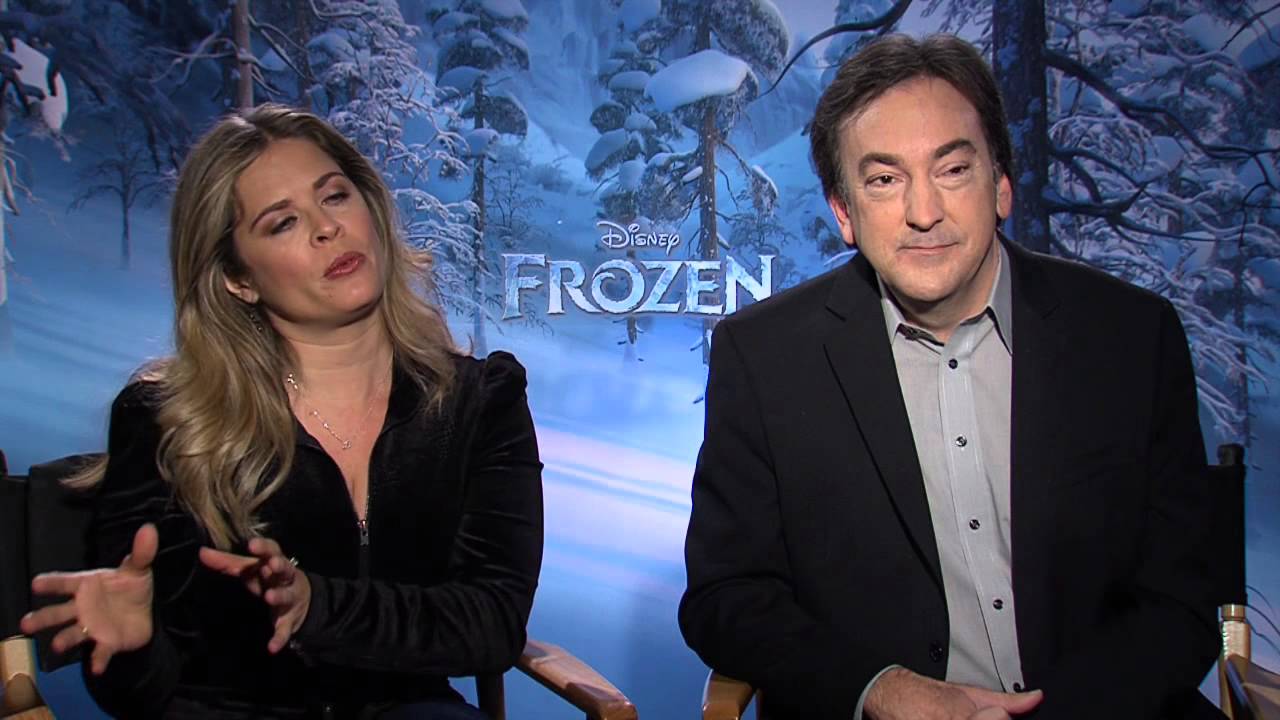 Frozen: Jennifer Lee, Director & Peter Del Vecho, Producer Official Movie Interview | ScreenSlam
