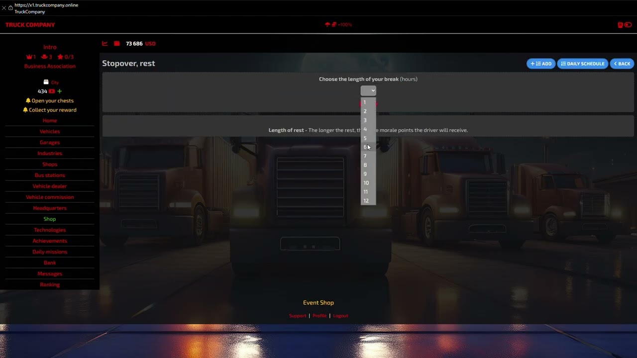 Currencies, Events, Vehicle commission - Episode 5 - Truck Company MMO