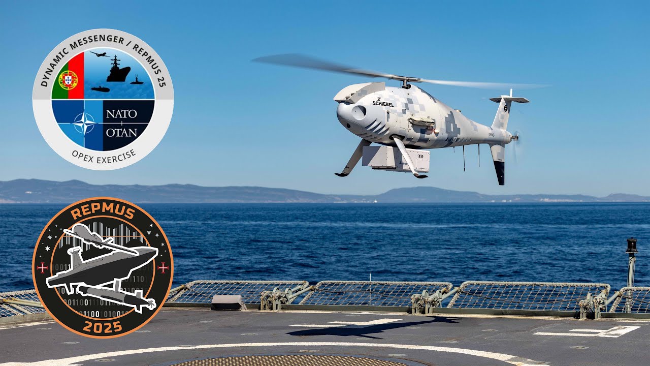 Schiebel CAMCOPTER® S-100 - REPMUS/DYMS 2025