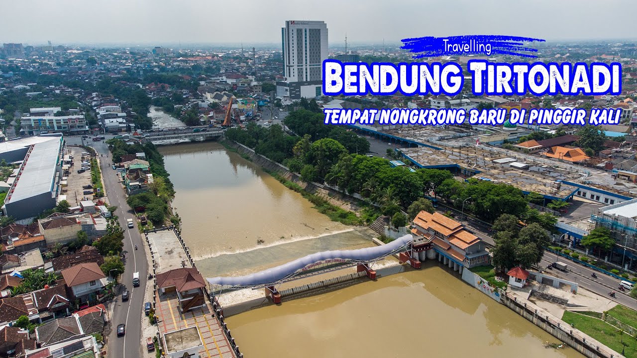 Bendung Tirtonadi Solo, Taman Pinggir Kali yang Pas untuk Nongkrong