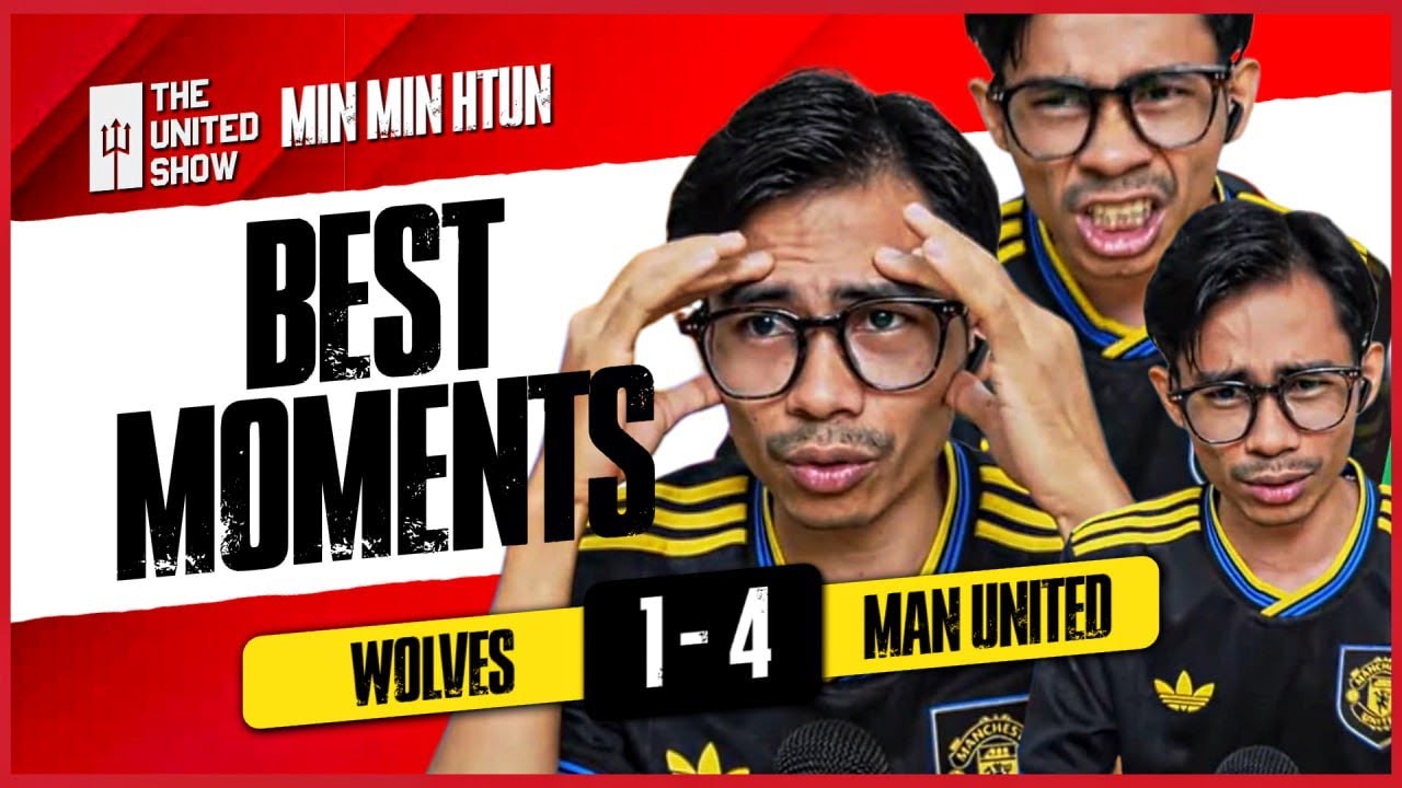 WOLVES VS MANCHESTER UNITED I FAN BEST MOMENTS