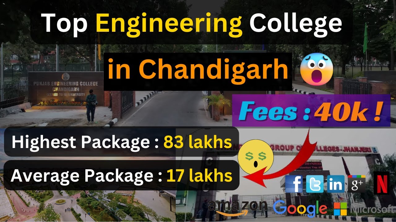 Top 5 Engineering College in Chandigarh🔥| Campus Tour 😊| Fee | PEC Chandigarh🔥