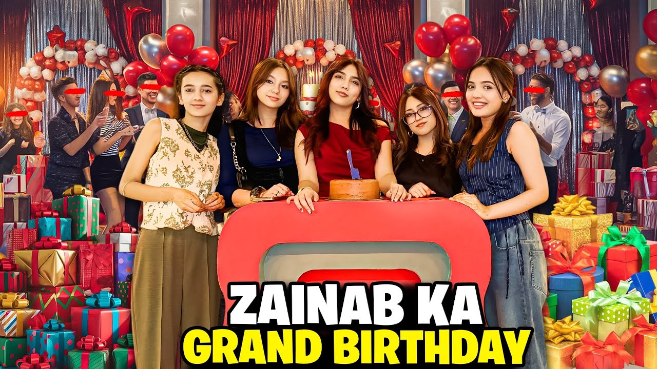 Zainab’s Grand Birthday Celebration🥳🎉| Haya Ka Last Day💔😭|Gift Mein Kya Mila?🎁 😍|Sistrology