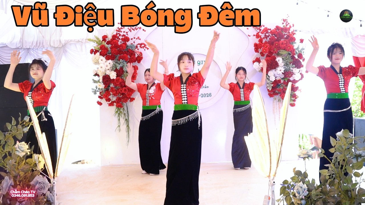 Vũ Điệu Bóng ĐêmBiểu diễn: ĐVN Gái xinh gia đìnhChúc mừng LVQ Thùy Linh & Đức Thân tại bản Nà Hạ