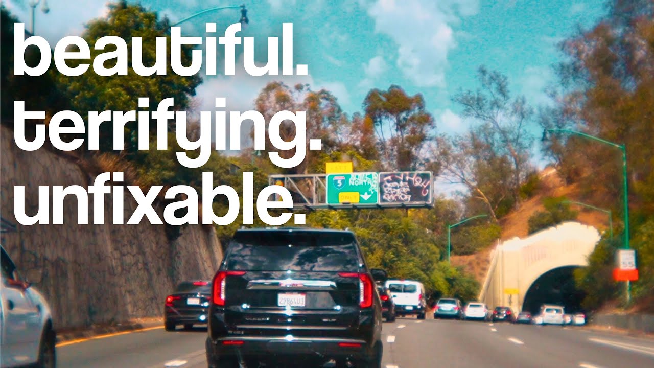 This freeway is so broken, it's illegal to fix it.