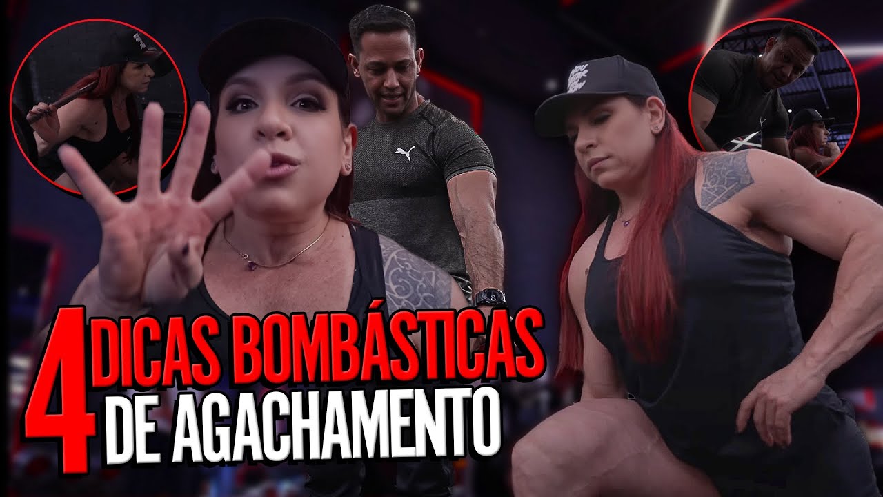 4 DICAS BOMBÁSTICAS DE AGACHAMENTO!